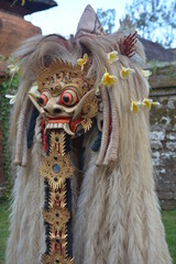 Rangda or one of traditional mask of devil from Bali, Indonesia 