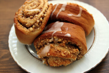 Delicious handmade hazelnut cake