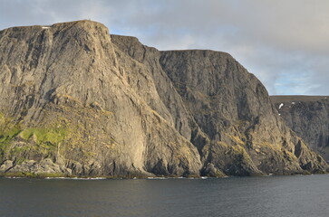 Norwegian Coast Granit clouded Day polar circle