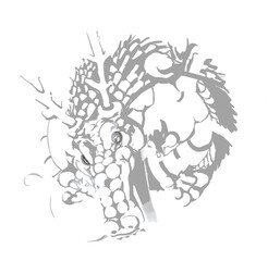 ドラゴン（かげ）
