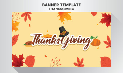 Thanksgiving celebration  background template
