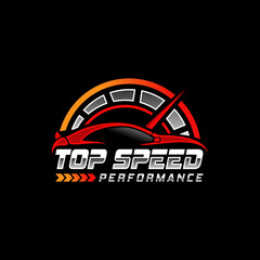 Fast and speed vector logo template