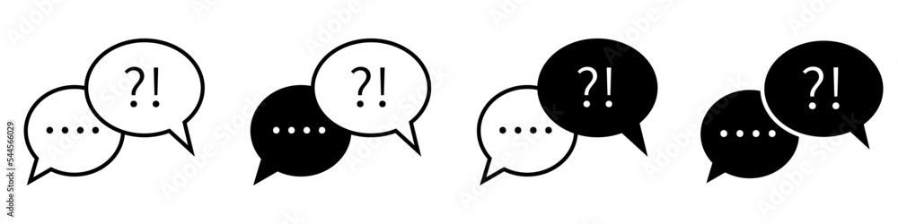 Poster simple vector icon set of info. help desk illustration sign collection. documentation symbol.