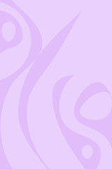 Fototapeta na wymiar trendy pastel purple background with wavy lines