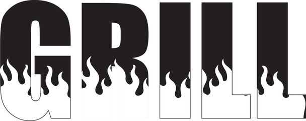 Grill svg design
