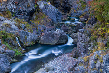 紅葉の鳩ノ巣渓谷