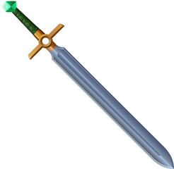 Cartoon sword