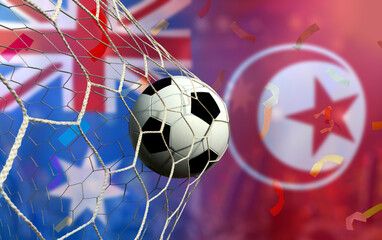 Football Cup competition between the national Australia and national Tunisia.