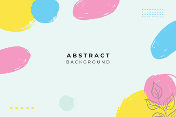 Modern minimal colorful background