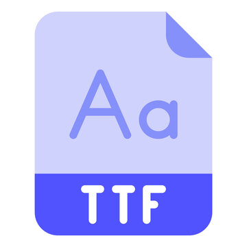 ttf file format extension icon