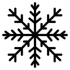 snowflakes christmas celebration winter decoration icon