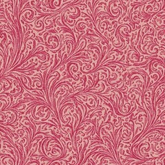 Beautiful Tiled Repeating Pattern in a Vintage Art Nouveau Style