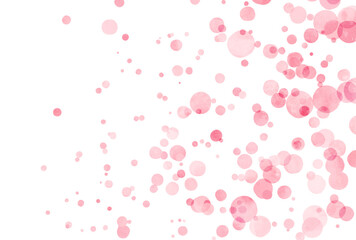 背景素材_カラフルなドット_ピンク