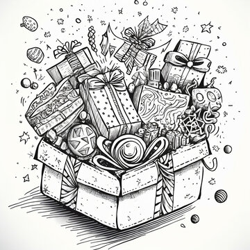 Geschenke Doodles, made by AI, k&uuml;nstliche Intelligenz