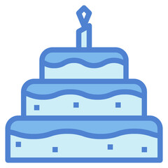 Bakery two tone icon style