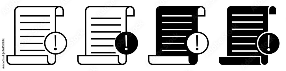 Poster simple vector icon set of info. help desk illustration sign collection. documentation symbol.