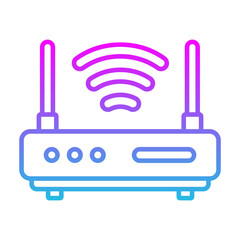 Obraz premium Router Icon