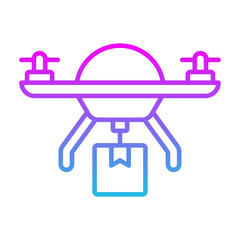 Drone Delivery Icon