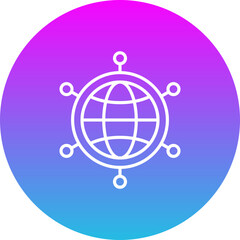 Global Network Icon