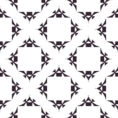 Abstract geometric pattern. A seamless background, vintage texture.	