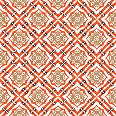 Abstract geometric pattern. A seamless background, vintage texture.	