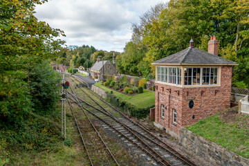 Beamish Railway signal box