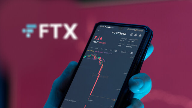 November 7th FTX token coin crypto FTT prices drops by 75% after some announces, FTT falls, FTX crashes, SBF arrested.