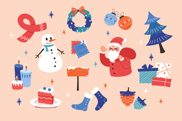 Christmas Icons Vector Collection Pack