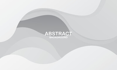 Abstract white background with waves. Eps10 vector