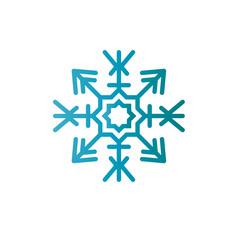 Christmas Snow Illustration