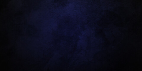 Black and blue stone concrete grunge wall texture and backdrop background anthracite panorama. Panorama dark black or blue slate background or texture.	
