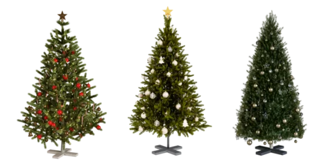 Abwaschbare Fototapete Christmas tree decoration © Buffstock