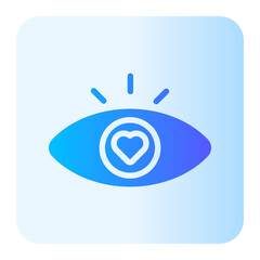 eye gradient icon