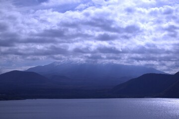 The Lake & The Giant (Mount Fuji From Lake Motosuko)