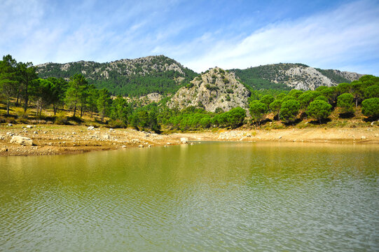 Mountains of Sierra de Grazalema Natural Park, province of Cadiz, Andalusia, Spain