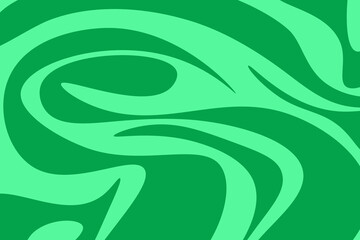 trendy green motion background with curvy lines