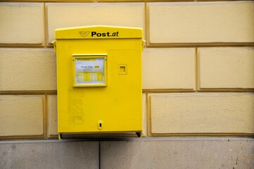 Post.at, Briefkasten, Wien, Österreich, Europa