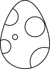 dragon egg design illustration isolated on transparent background