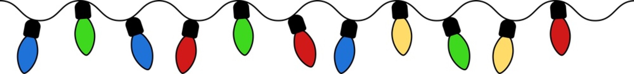 Christmas decorations vector design illustration isolated on white background