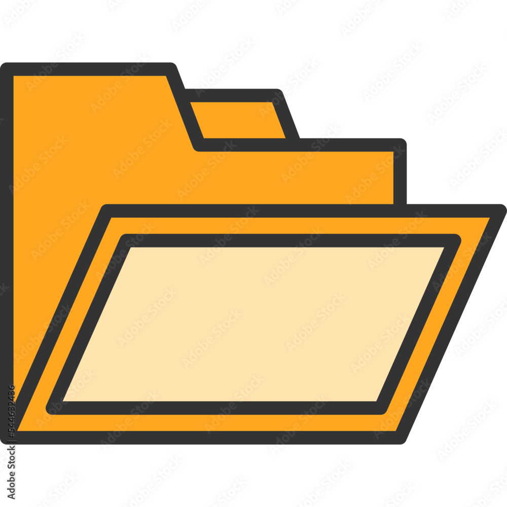 Wall mural Folder Icon