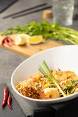 pad thai shrimp rice chilli thai vietnam chinese soy sauce stir fry stir fried noodles