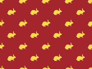 chinese new year traditional background zodiac japanese vector pattern seamless rich red lunar cny