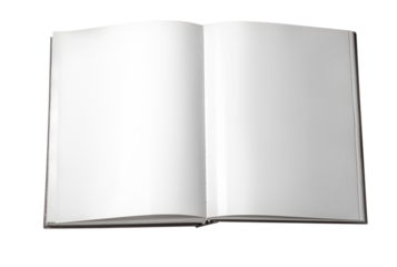 Book with blank page