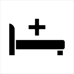 patient bed icon