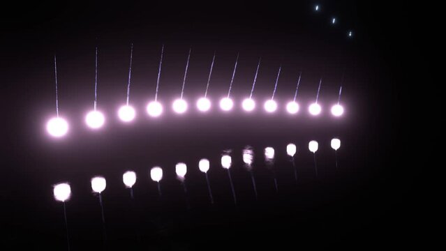 Pendulum, leuchten, Licht, Energie, violett, lilla, Disko, LED