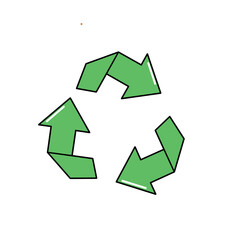 Blue and Green Save The World Recovery Icon