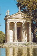 Temple of Asclepius - Rome Italy