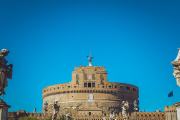 Obraz premium Castel Sant'Angelo Daylight - Rome Italy