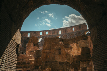 Rome Colosseum Italy - Sunny Day