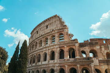 Plakat Rome Colosseum Italy - Sunny Day